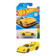 Hot Wheels Basic Car Ferrari F40 Competizione Vehicle Toy Miniature 3 Years and Up Yellow JFN44