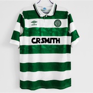 CEL 89-91 Celts Home Retro Soccer Jersey Football