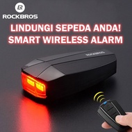 ROCKBROS A6 SMART ALARM SEPEDA ANTI MALING WIRELESS LAMPU BELAKANG USB - Goes Store87