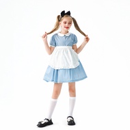 [Xiaojing Maid Costume] Alice Children's Costume Pastoral Farm Maid Costume Princess Dress Girl Loli