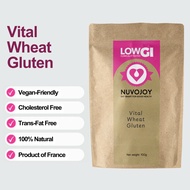 Vital Wheat Gluten, 100g - Vegan, Trans-Fat Free, Cholesterol Free, 100% Natural, Made in France, Ha