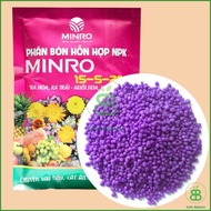 1 KG PHÂN BÓN HỖN HỢP NPK MINRO 15-5-20 (KÍCH THÍCH RA HOA RA TRÁI - NUÔI HOA NUÔI TRÁI) [J&T Expre