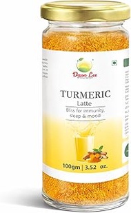 Dawn Lee Turmeric Latte Milk/Doodh Masala - Premium Home Made (No Added Sugar), Real Dry Fruits Turm