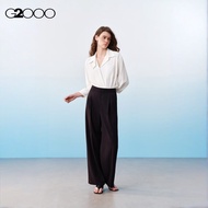 G2000 Poly Blend Stripe Straight Leg Pants