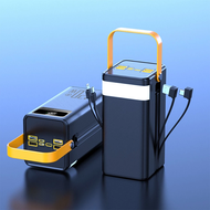 BLUEM 100000mAh พาวเวอร์แบงค์ PD22.5W พาวเวอร์แบงค์พลังงานแสงอาทิตย์ ชาร์จเร็วสุด 4 เอาท์พุต 4 อินพ