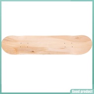 8Inch 8-Layer Maple Blank Double Concave Skateboards Natural Skate Deck Board Skateboards Deck Wood 