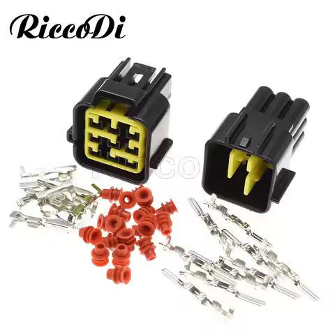 1/5/10/20Kits 9 Pins Way Female Male Waterproof Electrical Wire Connector Plug Auto Connector FW-C-9
