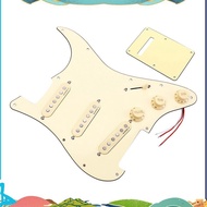 Loaded Prewired SSS Alnico 5 Alnico V HOT Pickups Pickguard Set for  Guitar