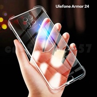 For Ulefone Armor 24 Case Ultra Thin Crystal Clear Shock Absorption Technology Bumper Soft TPU Cover