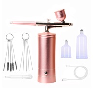 Airbrush Makeup Tool Airbrush Makeup Set Portable Cordless Rechargeable Airbrush Kit for Nail Art Ma