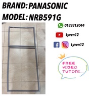 [PANASONIC-NRB591G] REFRIGERATOR DOOR GASKET/GETAH PINTU PETI SEJUK