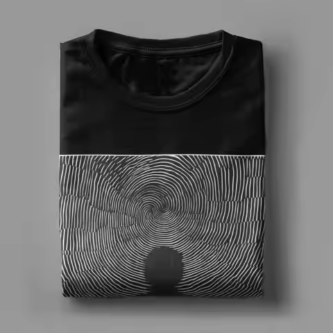 Godspeed You Black Emperor Band T-Shirt Summer Hippie T-Shirts Men's Cotton Breathable Plus Size Tee