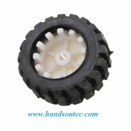 Rubber Wheels for GA12-N20 Geared Motor