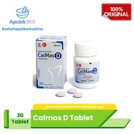 Calmas D Botol Isi 30 Tablet - Suplemen Kalsium Pertumbuhan Tulang Anak dan Dewasa