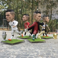 Messi Figure Lachrymini Doll Figurine Rosha Beckham Action Figure Red Devils Hazard C Mbapei ILDD