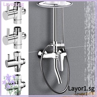 LAYOR Shower Arm Diverter Shower Head Diverter Valve Adjustable Shower Diverter Valve G 1/2 Fixed Sp