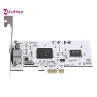 PCIE Expansion Card PCIE to AV Surveillance HD 640X480 Resolution Video Capture Card Image Capture C