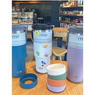 TYESO TYESO Original logo Coaster Thermos Cup Ice Master Cup Silicone Anti-Abrasion Slip-Resistant S