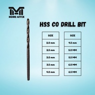 HOME AFFIX HSS Cobalt (HSS-Co) Drill Bit - High Performance Metal Drilling/ DRILL