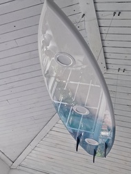 3 鰭衝浪板形天花板吊燈、撞球桌燈