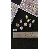 MATA Gemstone Eye Model Sewn Crystal/ Crystal Kebaya/ Sewn Gemstone Eye Model