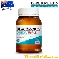 [Australia Import EXP 09/2025] Blackmores Omega Triple Concentrated Fish Oil ( 150 Capsules )