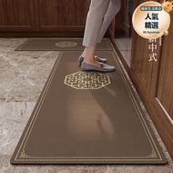 新中式廚房專用長條地墊軟矽藻泥吸水涼墊防髒防汙腳墊吸油防滑地毯
