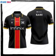 New ONIC ESPORT 2025 FNATIC JERSEY FREE NICKNAME Casual Loose Men Women Jersey Summer