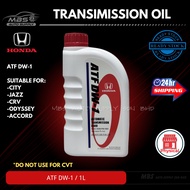 Honda ATF DW-11Liter Accord Jazz City CRV Auto Transmission Fluid Gear Oil Minyak Auto 1L Original