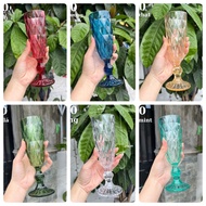 Decorative mica cups (1 box of 6 cups)