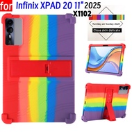 For Infinix XPAD 20 11" FHD+ Infinix XPAD 20 LTE 4G INFINIX X1102 XPAD 20 (4G)  Shockproof Soft Sili