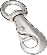 National Hardware N222-976 3143BC Bull Snap in Nickel
