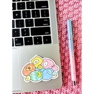 💖WATERPROOF💖Sumikko Gurashi Cozy Snuggles in Blankets Laptop Sticker #1127