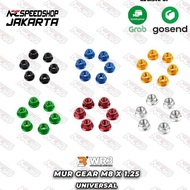WR3 M8 Gear Nut Yamaha Vixion / Xabre / XSR 155 WR3 Gear Nut Original best Original