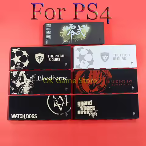 1PC For Playstation4 PS4 1000 1100 1200 Pattern Hard Disk Case Hard Disk Cover Matte Game Console Ha