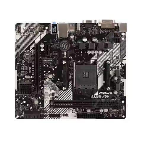 A320 Motherboard For A320M HDV R4.0 Socket AM4 DDR4 32GB M.2 PCI-E 3.0 support R3 R5 R7 R9 AMD cpu U