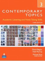 Contemporary Topics 3: Academic and Note-Taking Skills (Advanced) (3rd Edition) (新品)
