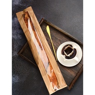 Bag Baguette Bag Imported Blanket Pattern Laminated Paper Material Ventilation Hole Long Baguette Kr