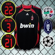 AC Milan vintage jersey/black 2006-07 3RD fan grade S-2XL