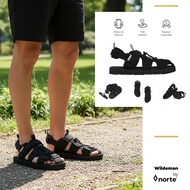 Norte Travelling Sandal Wildeman - Black