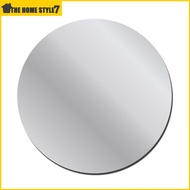 [HOT]Round Mirror Sticker Self-adhesive Bathroom Decor 3D Acrylic Mirror Mural Decals