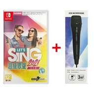 Nintendo Switch Let's Sing 2021 + Mic Bundle (MX) (Chinese)