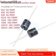 In-Line Quick Recovery Flow Diode 6A4 6A6 6A8 6A10 10A4 10A6 10A10 20A10 R-6