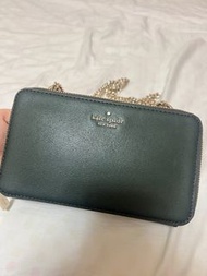 Kate spade 相機包 woc 墨綠色