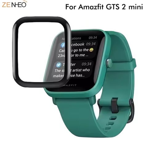 3D Curved full Protective Film For Amazfit Watch GTS2 Mini Screen Protector for Xiaomi Amazfit GTS 2