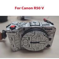 Camera Sticker For Canon EOS R50 V Decal Skin Vinyl Wrap Film Anti-Scratch Protector Coat EOSR50V R5
