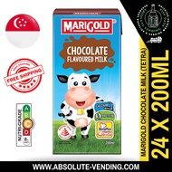 MARIGOLD UHT Chocolate Milk 200ML X 24 (TETRA) - FREE DELIVERY WITHIN 3 WORKING DAYS!