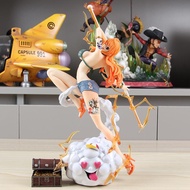 One Piece IU popmax Resonance Nami Straw Hat Group gk Figure Model Decoration Merchandise Anime Gift