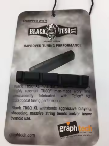 Nut Graph Tech PT-1242 Black Tusq XL 4 string Bass