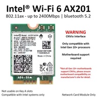 NEW Intel WiFi 6 AX201 Wireless Card Bluetooth 5 AX M.2 NGFF AX201NGW